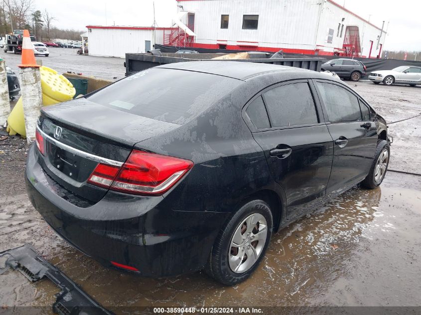 2015 HONDA CIVIC LX - 19XFB2F58FE227228