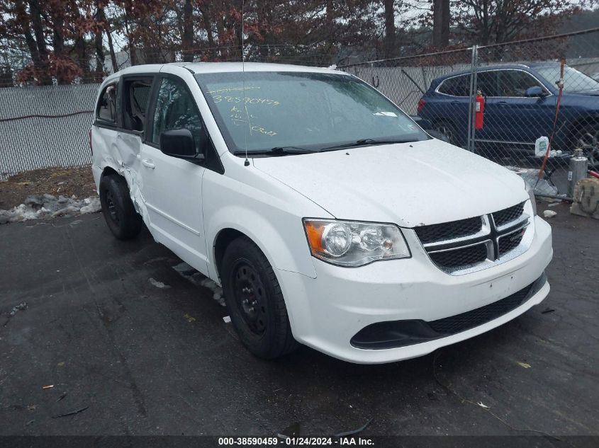 2016 DODGE GRAND CARAVAN SE - 2C4RDGBG4GR321425