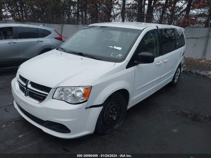 2016 DODGE GRAND CARAVAN SE - 2C4RDGBG4GR321425