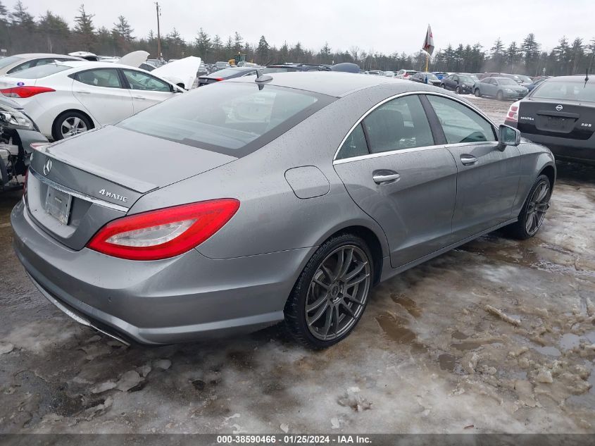2013 MERCEDES-BENZ CLS 550 550 4MATIC WDDLJ9BBXDA060449