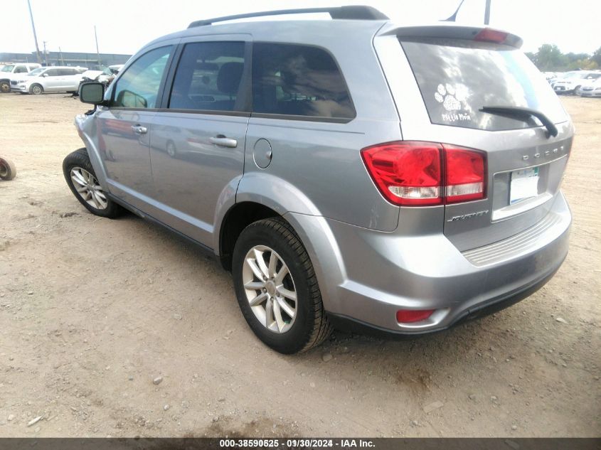 2016 DODGE JOURNEY SXT - 3C4PDCBB8GT132990