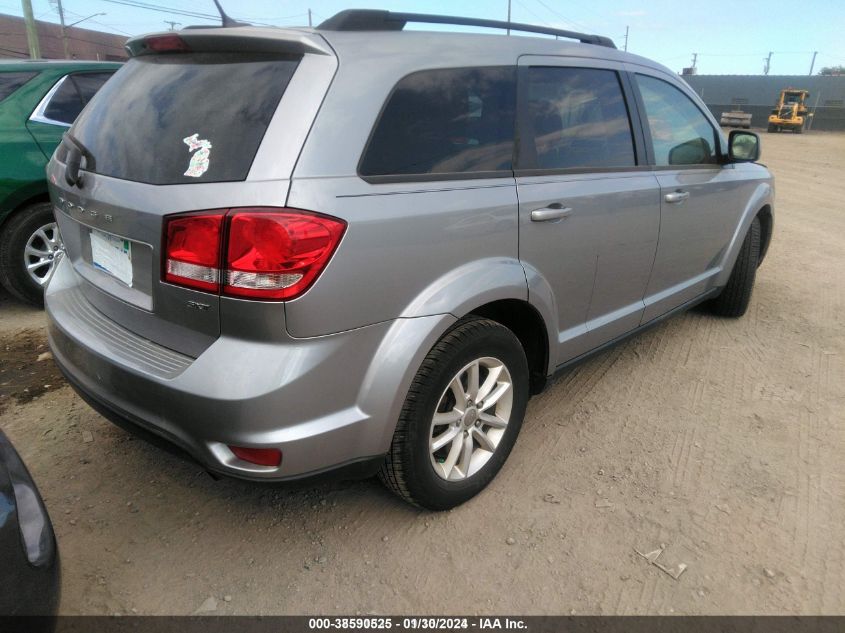 2016 DODGE JOURNEY SXT - 3C4PDCBB8GT132990