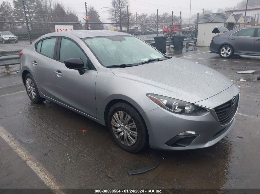 2015 MAZDA MAZDA3 I SV - JM1BM1T72F1236034