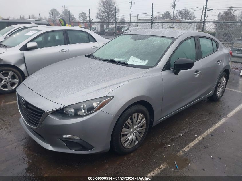 2015 MAZDA MAZDA3 I SV - JM1BM1T72F1236034