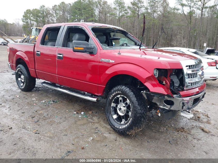 2014 FORD F-150 XLT - 1FTFW1EF7EFC25709