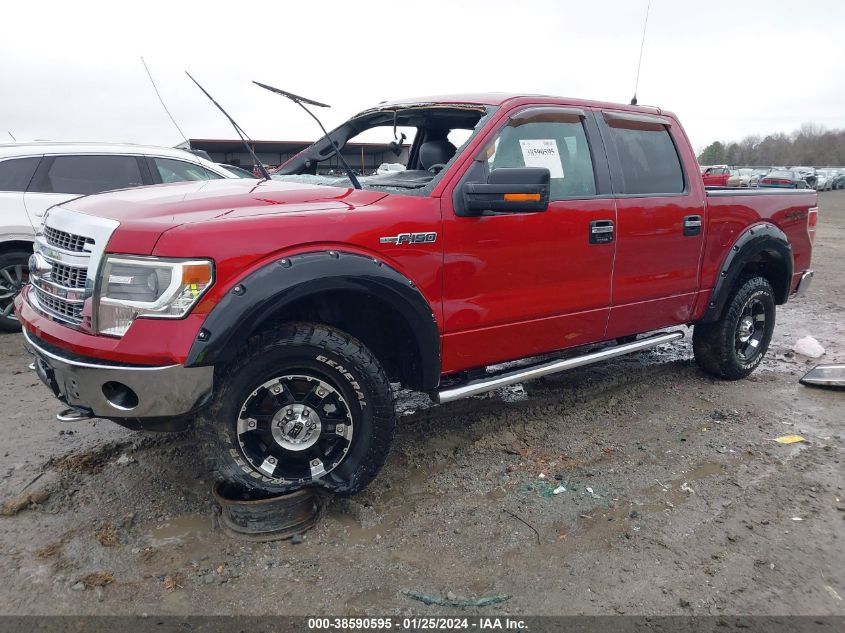 2014 FORD F-150 XLT - 1FTFW1EF7EFC25709