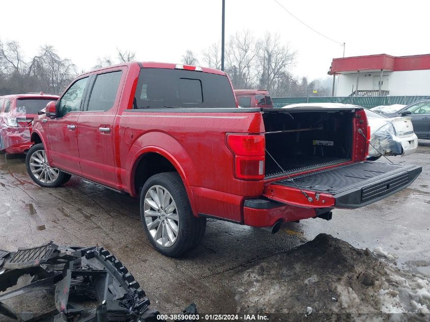 2020 FORD F-150 LIMITED - 1FTEW1EG2LFA92360