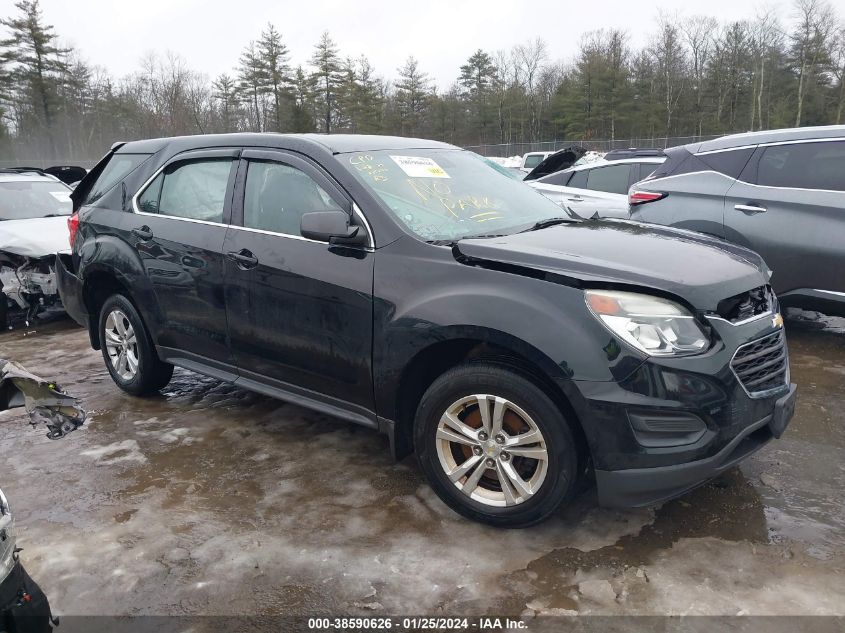 2016 CHEVROLET EQUINOX LS - 2GNFLEEKXG6140896