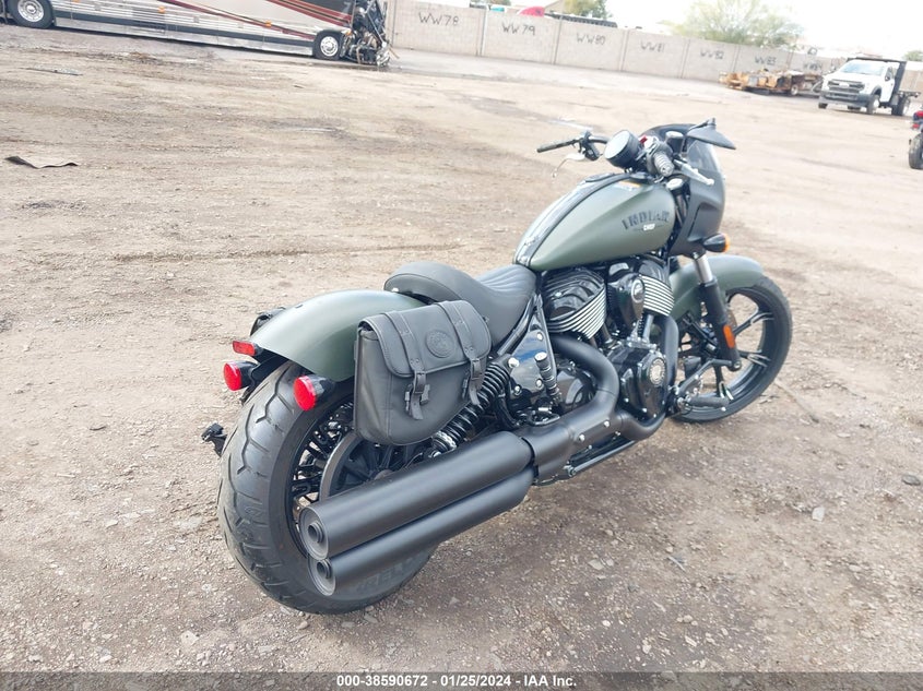 VIN 56KDMDBH2P3011455 2023 INDIAN MOTORCYCLE CO. CHIEF DARK HORSE ABS