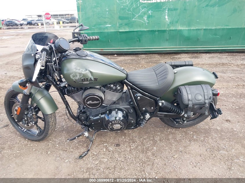 VIN 56KDMDBH2P3011455 2023 INDIAN MOTORCYCLE CO. CHIEF DARK HORSE ABS