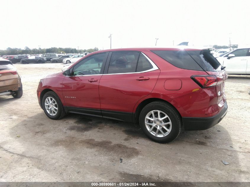 2023 CHEVROLET EQUINOX FWD LT - 3GNAXKEG5PL255345