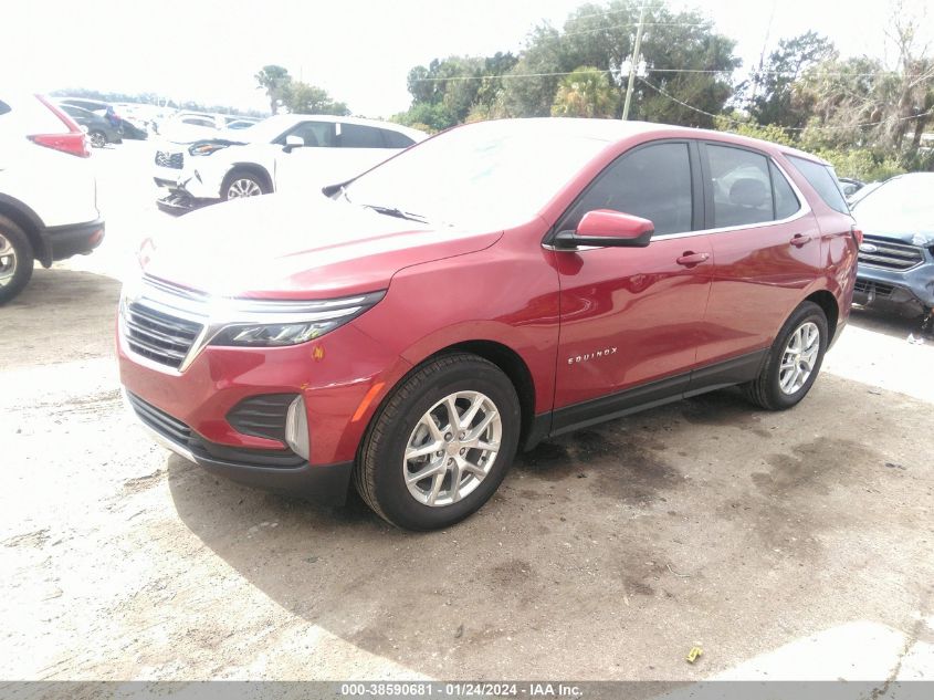 2023 CHEVROLET EQUINOX FWD LT - 3GNAXKEG5PL255345