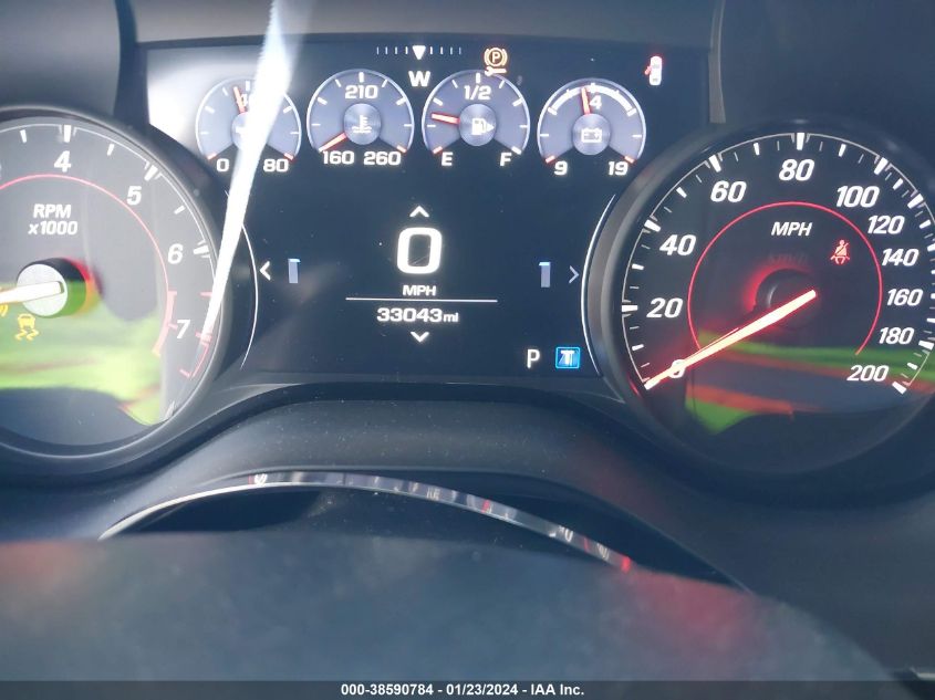 2019 CHEVROLET CAMARO 1SS - 1G1FF1R72K0127276