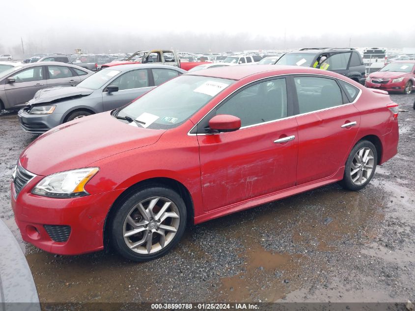 2013 NISSAN SENTRA SR - 3N1AB7AP2DL767427