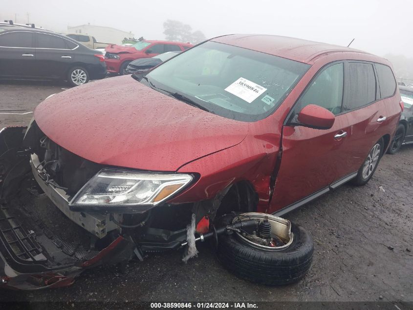 2014 NISSAN PATHFINDER S - 5N1AR2MNXEC730320