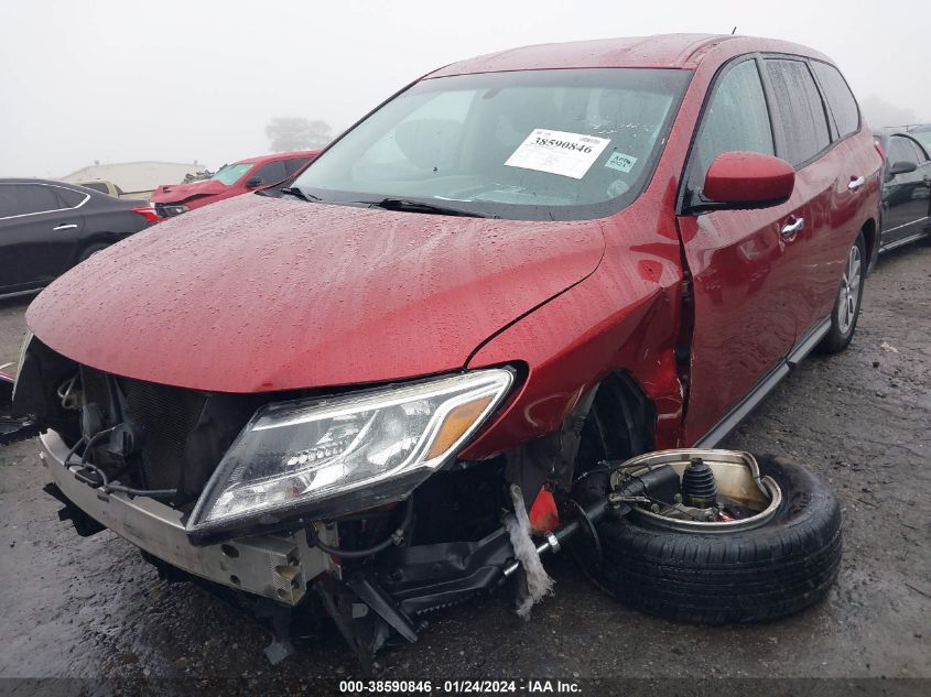 2014 NISSAN PATHFINDER S - 5N1AR2MNXEC730320