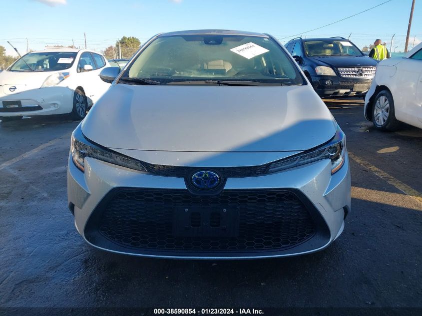 2020 TOYOTA COROLLA HYBRID LE - JTDEBRBE7LJ024503