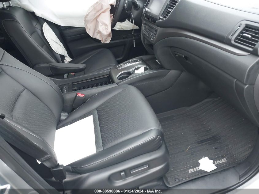 2022 HONDA RIDGELINE RTL-E - 5FPYK3F77NB017834