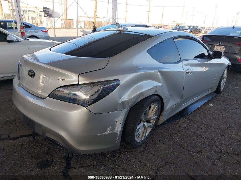 2013 HYUNDAI GENESIS 2.0T - KMHHT6KD7DU112401