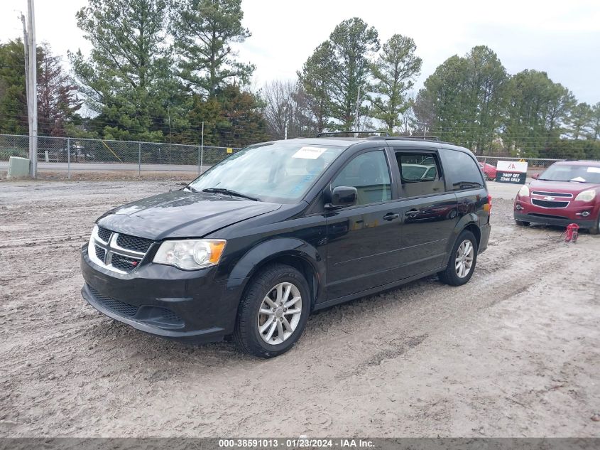 2014 DODGE GRAND CARAVAN SXT - 2C4RDGCGHER265646