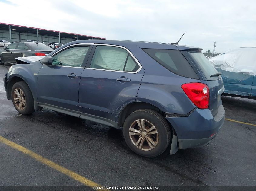 2013 CHEVROLET EQUINOX LS - 2GNFLCEK2D6317604
