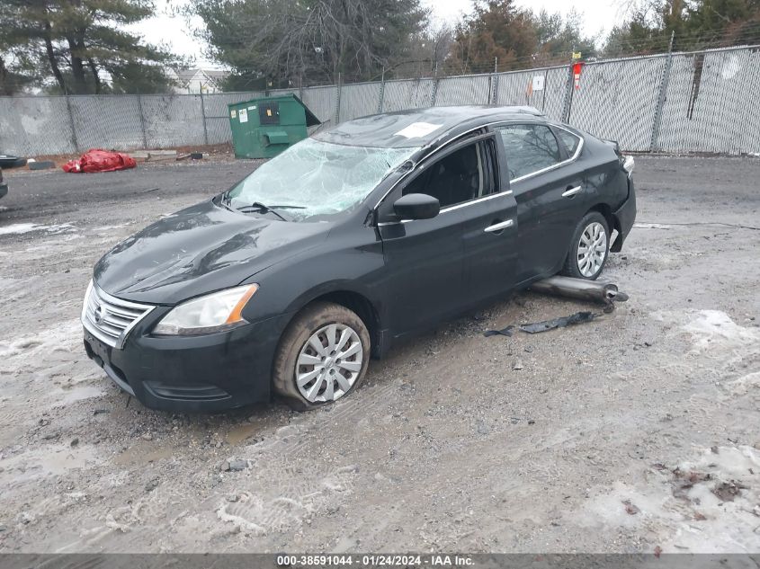 2014 NISSAN SENTRA S - 3N1AB7AP9EL697670