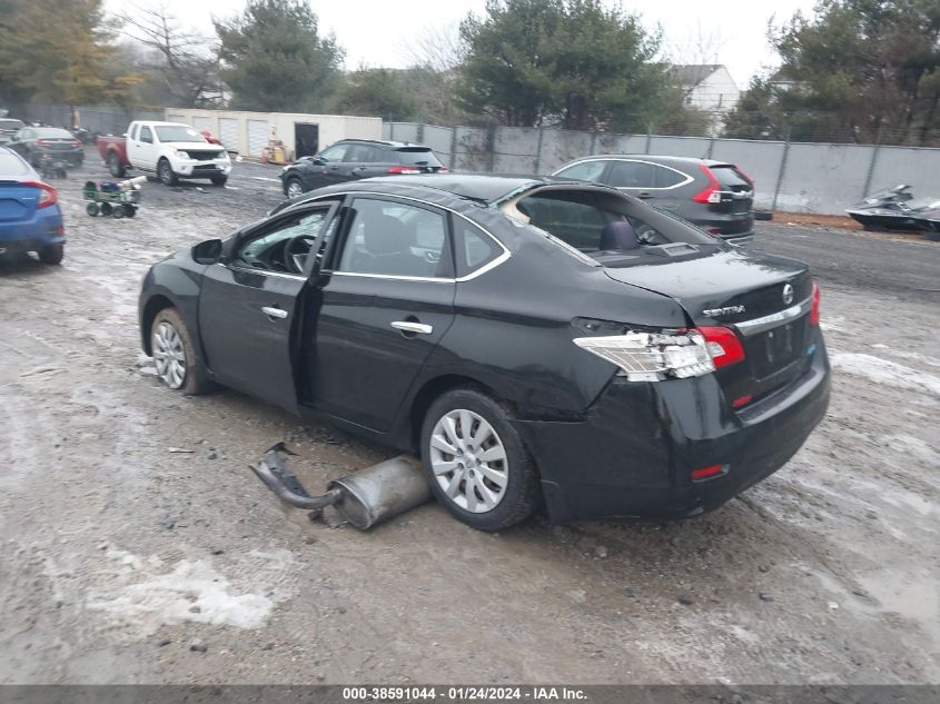 2014 NISSAN SENTRA S - 3N1AB7AP9EL697670