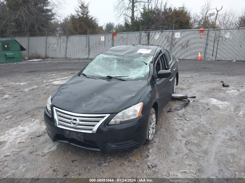 2014 NISSAN SENTRA S - 3N1AB7AP9EL697670