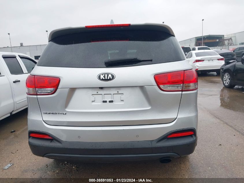 2017 KIA SORENTO LX/L - 5XYPG4A37HG234538