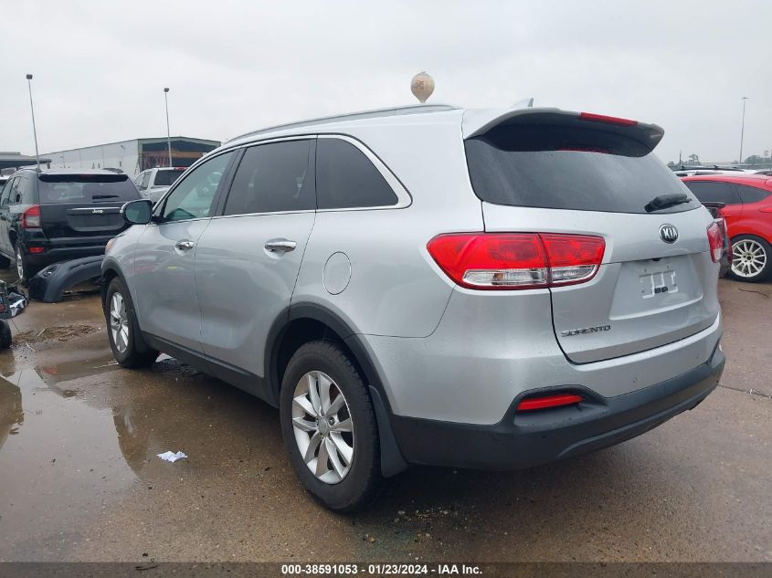 2017 KIA SORENTO LX/L - 5XYPG4A37HG234538