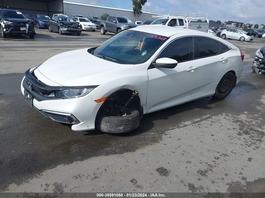 VIN 2HGFC2F65LH545816 2020 HONDA CIVIC LX