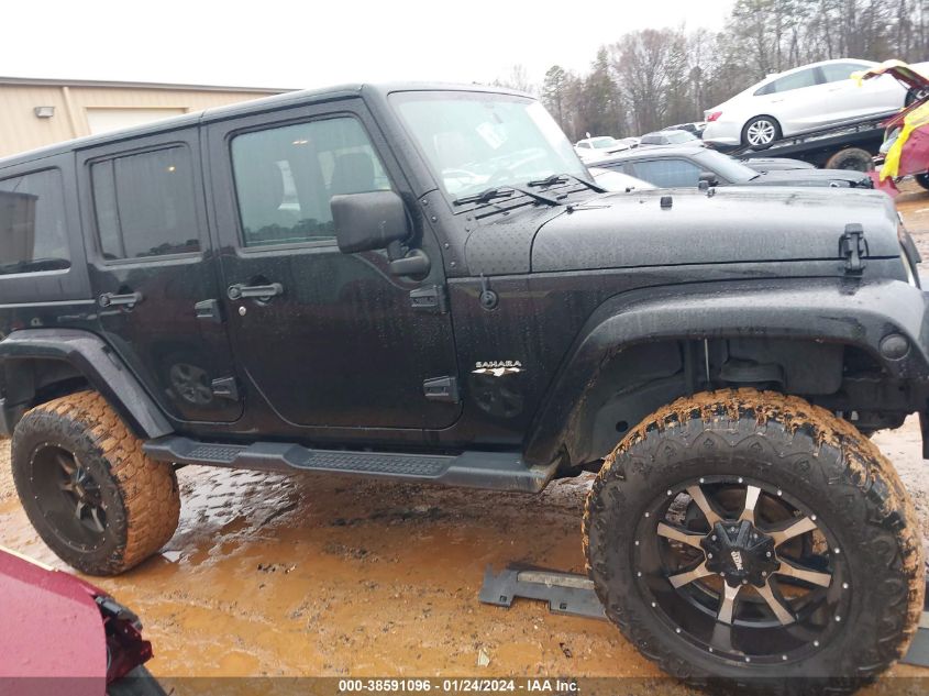 2017 JEEP WRANGLER UNLIMITED SAHARA - 1C4HJWEGXHL586385