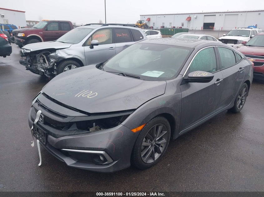 VIN 19XFC1F33LE008355 2020 HONDA CIVIC EX