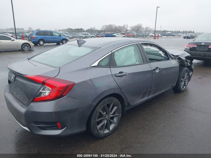 VIN 19XFC1F33LE008355 2020 HONDA CIVIC EX