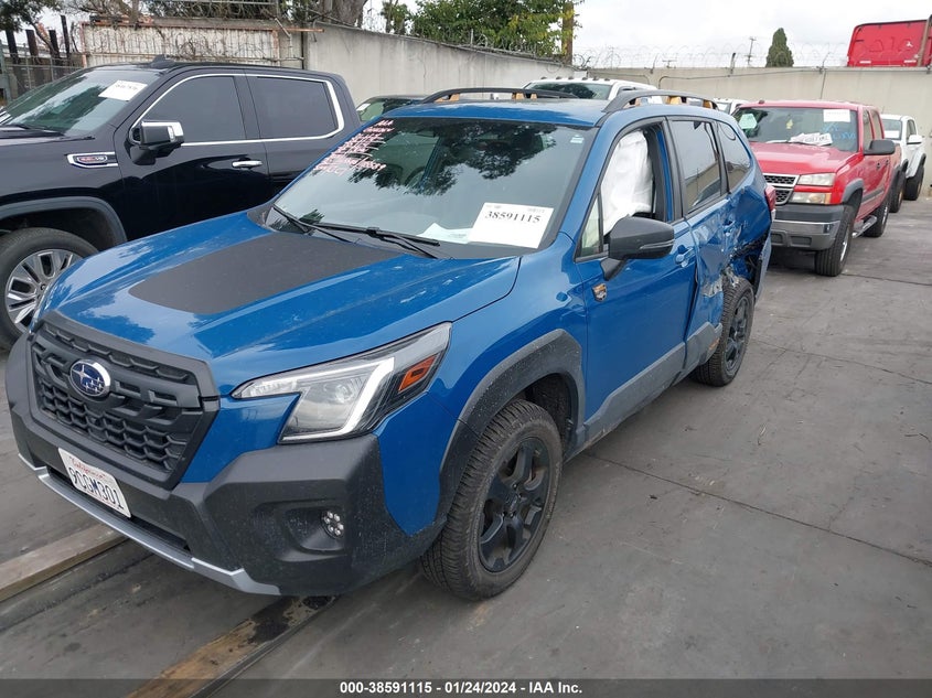 VIN JF2SKAMC6NH491374 2022 SUBARU FORESTER WILDERNESS