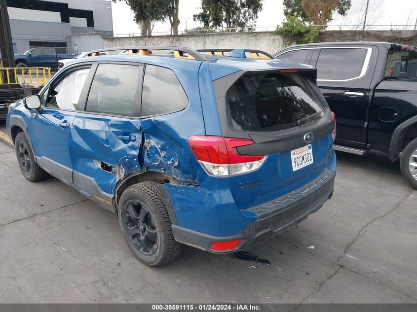 VIN JF2SKAMC6NH491374 2022 SUBARU FORESTER WILDERNESS
