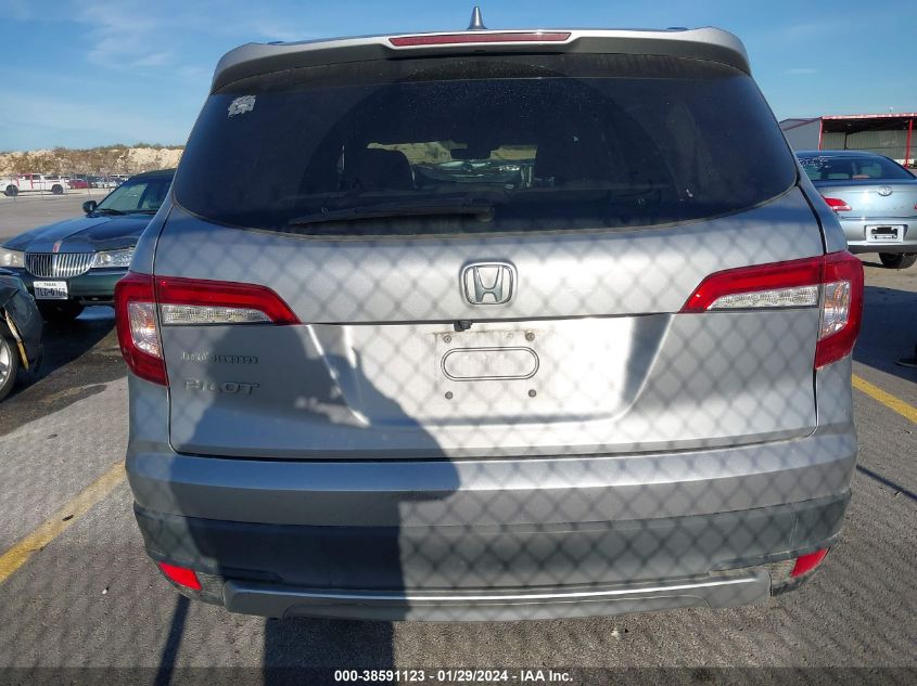 2019 HONDA PILOT EX-L - 5FNYF5H52KB013495