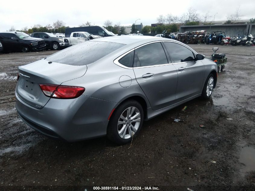2016 CHRYSLER 200 TOURING - 1C3CCCFB5GN194363