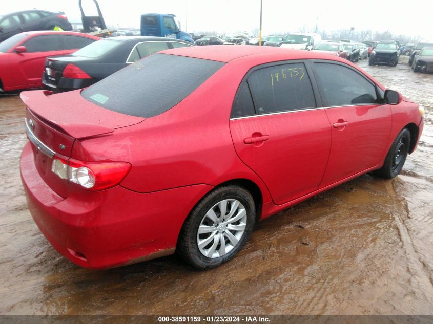 2013 TOYOTA COROLLA LE - 5YFBU4EE0DP196753