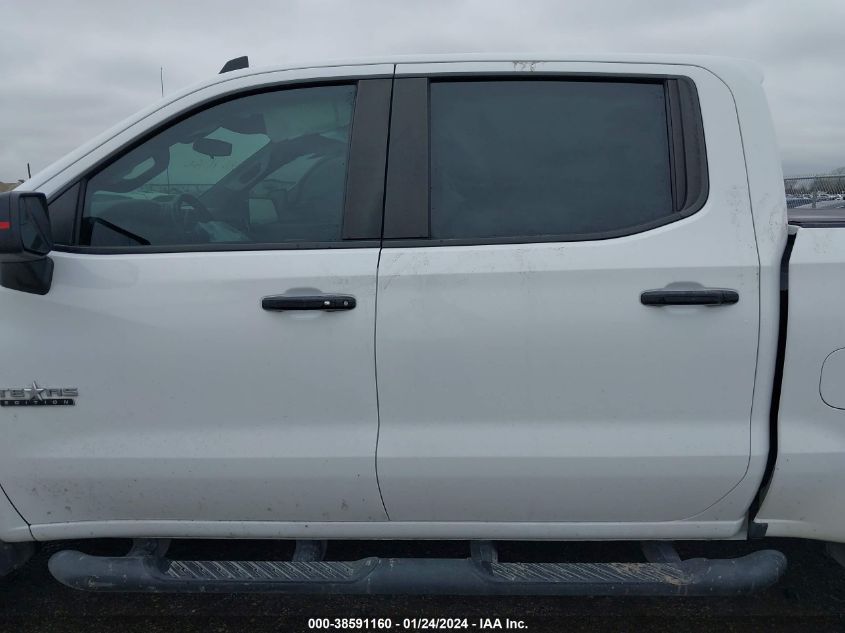 2021 CHEVROLET SILVERADO 1500 4WD  SHORT BED RST - 1GCUYEED5MZ360899