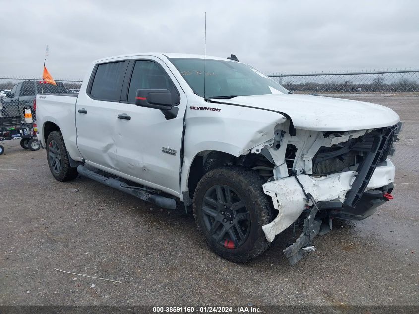 2021 CHEVROLET SILVERADO 1500 4WD  SHORT BED RST - 1GCUYEED5MZ360899