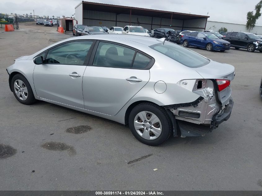 2016 KIA FORTE LX - KNAFK4A68G5573852