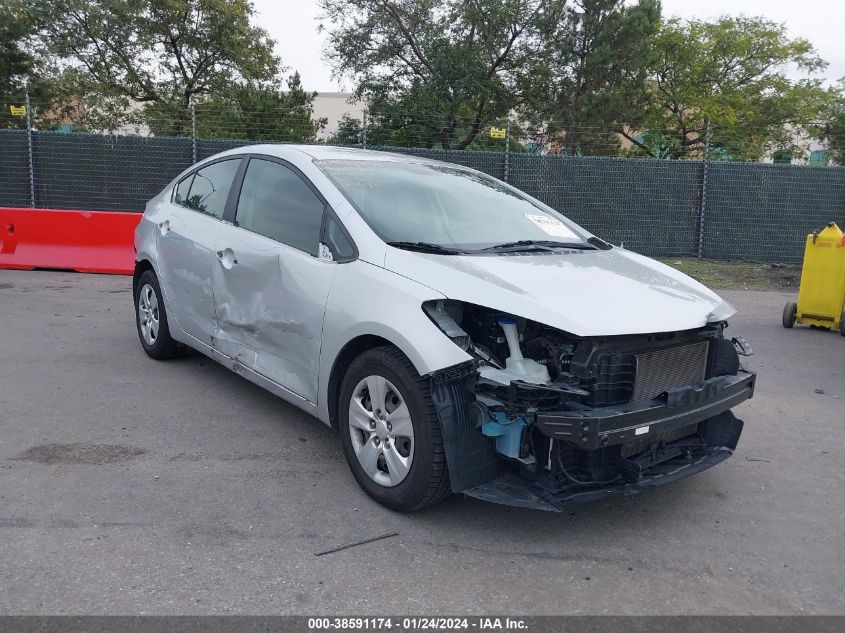 2016 KIA FORTE LX - KNAFK4A68G5573852