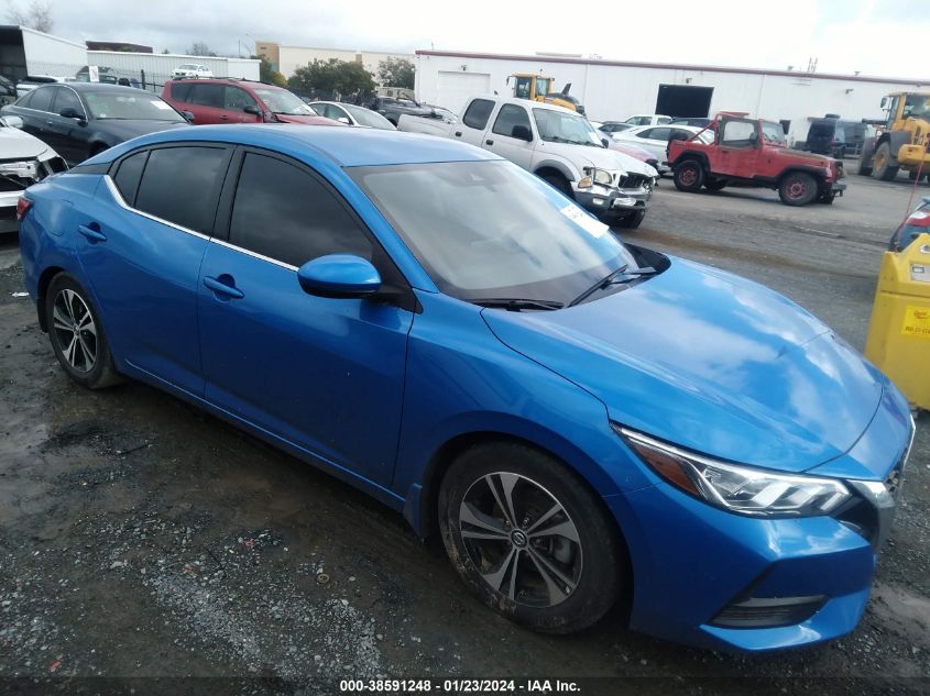 2021 NISSAN SENTRA SV XTRONIC CVT - 3N1AB8CV8MY322274