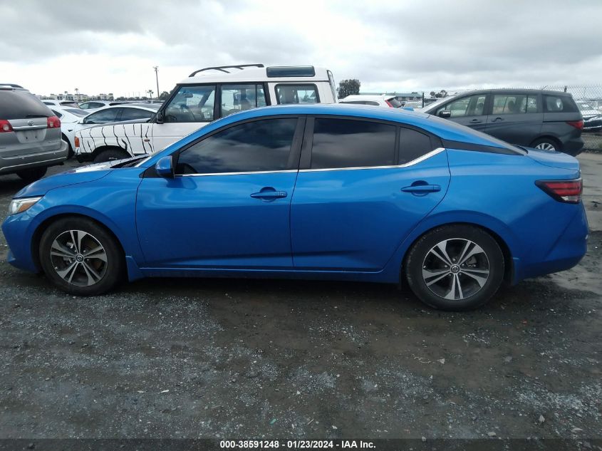 2021 NISSAN SENTRA SV XTRONIC CVT - 3N1AB8CV8MY322274