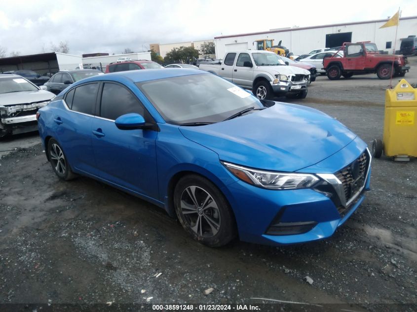 2021 NISSAN SENTRA SV XTRONIC CVT - 3N1AB8CV8MY322274