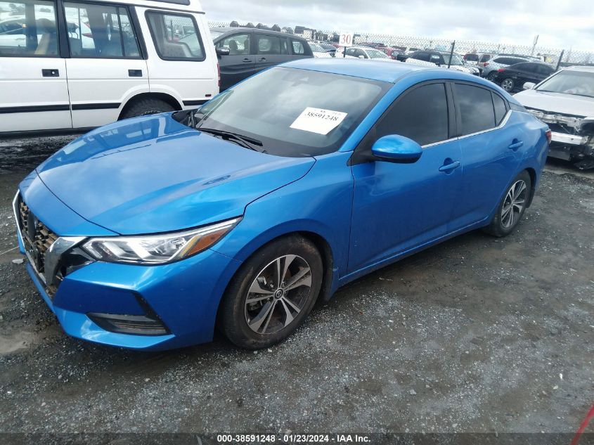 2021 NISSAN SENTRA SV XTRONIC CVT - 3N1AB8CV8MY322274