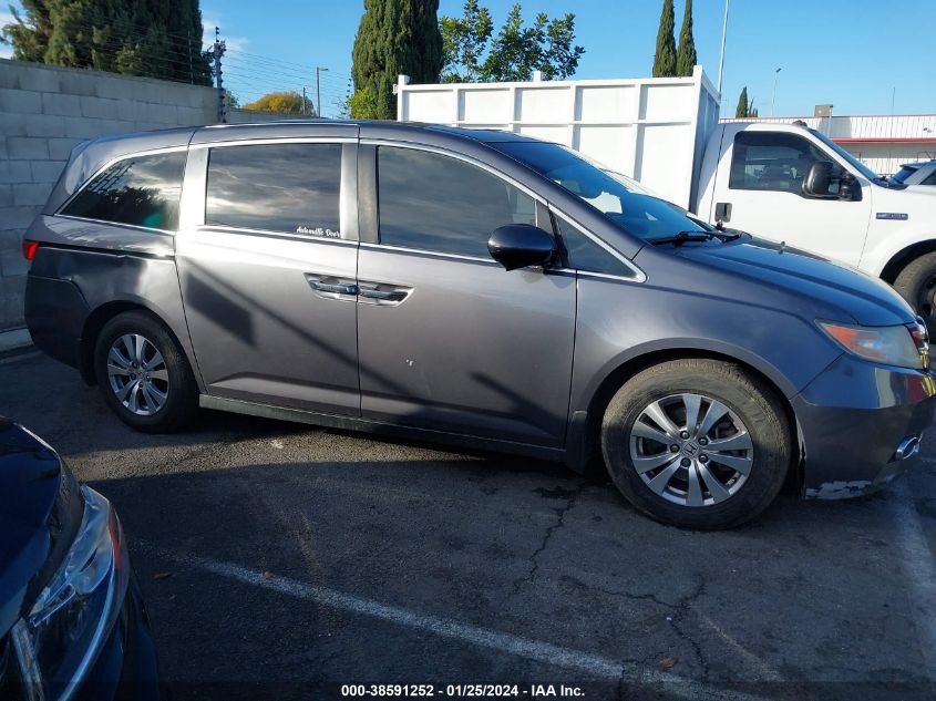2015 HONDA ODYSSEY EXL - 5FNRL5H60FB008064