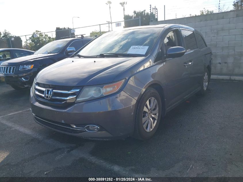 2015 HONDA ODYSSEY EXL - 5FNRL5H60FB008064