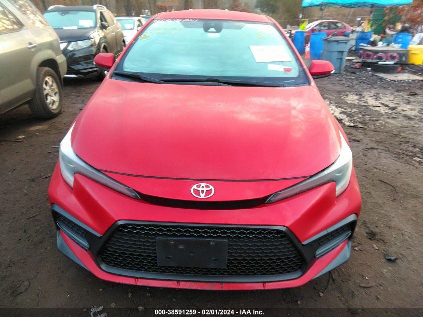 2020 TOYOTA COROLLA SE/NIGHT SHADE - JTDS4RCE9LJ025518
